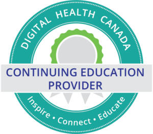 Badge for Digital Health Canada Continuing Education Provider 